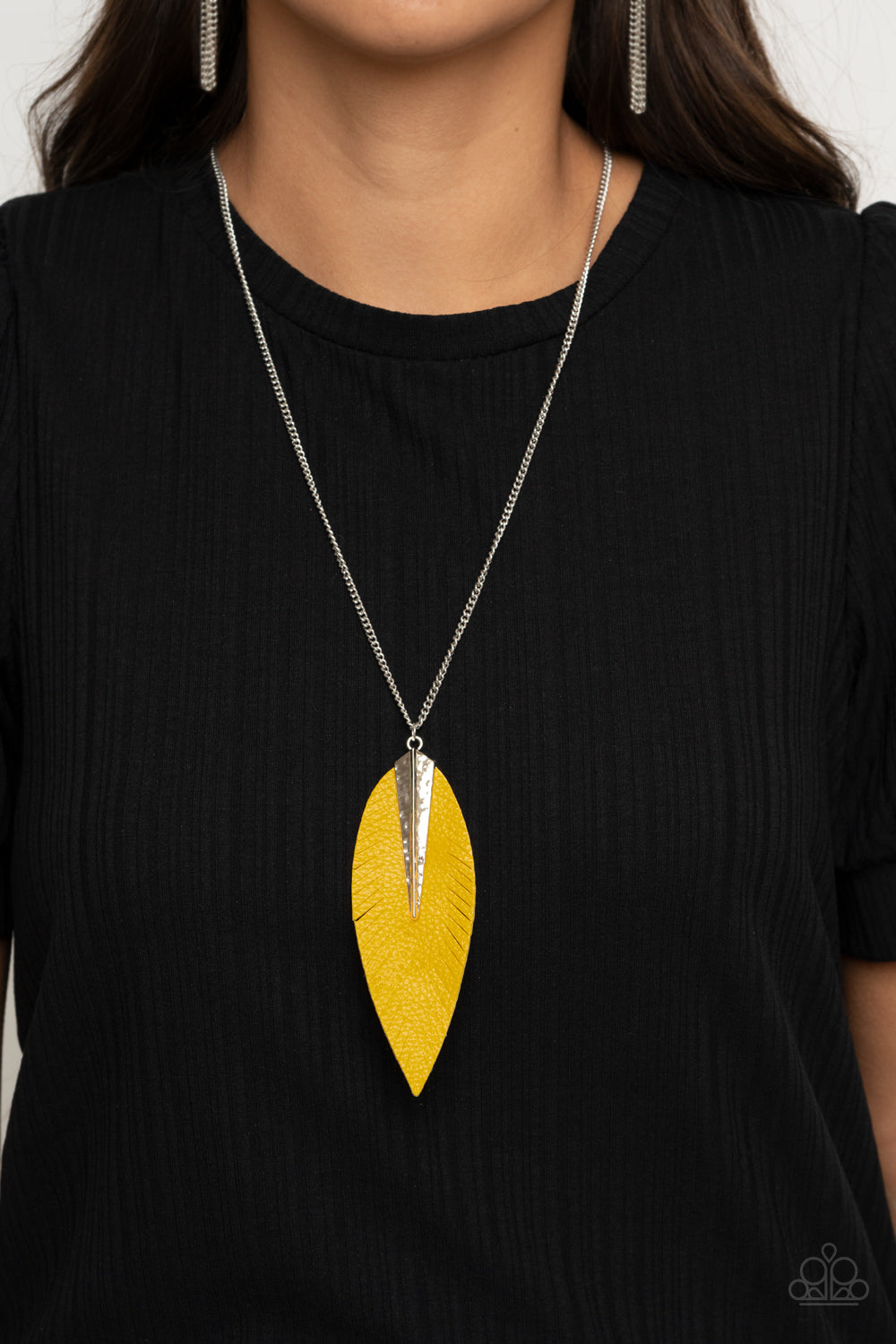 Paparazzi Accessories: Quill Quest - Yellow Necklace