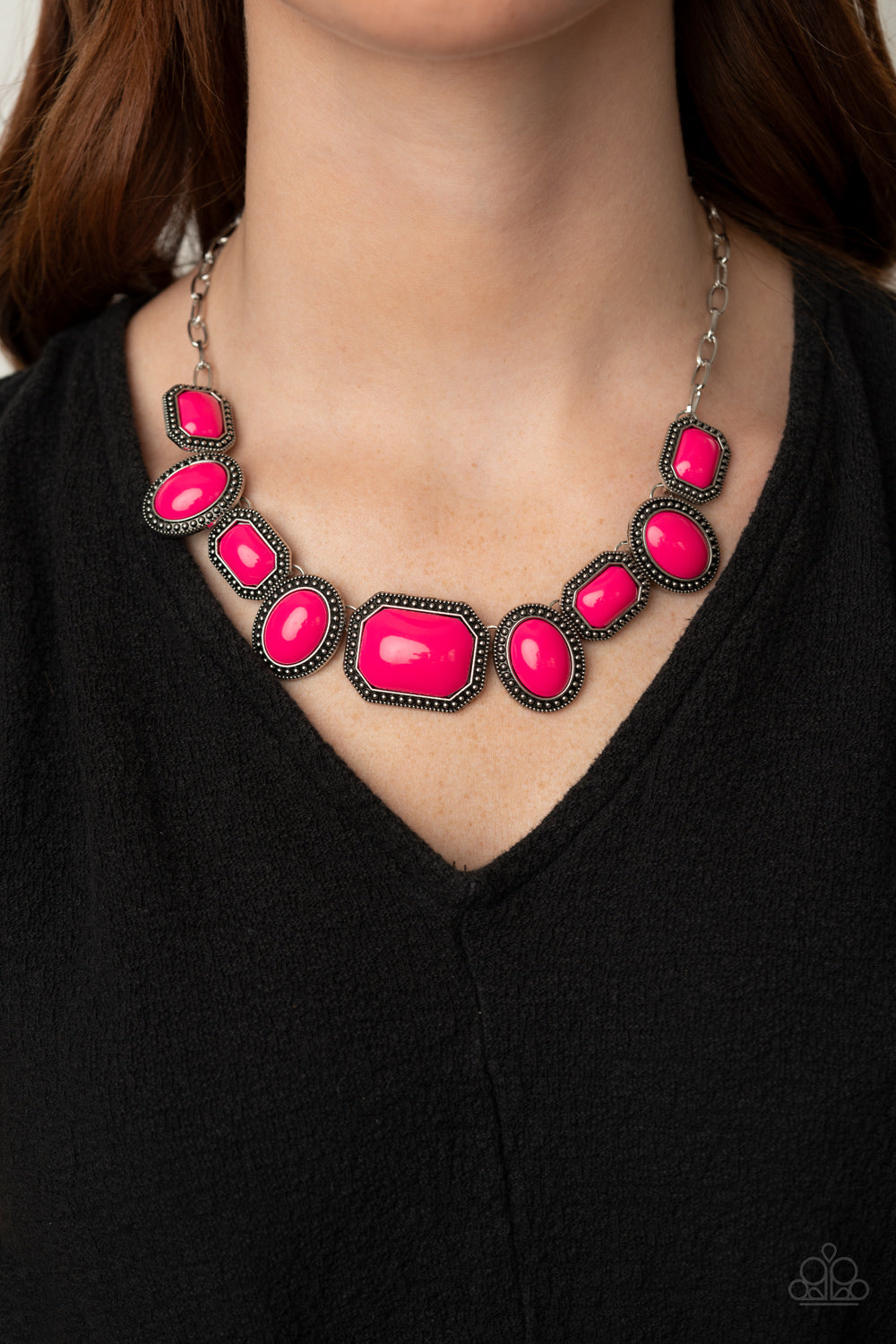 Paparazzi Accessories: Lets Get Loud - Pink Necklace