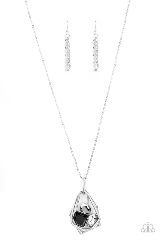 Paparazzi Accessories: All Systems GLOW - Black Necklace