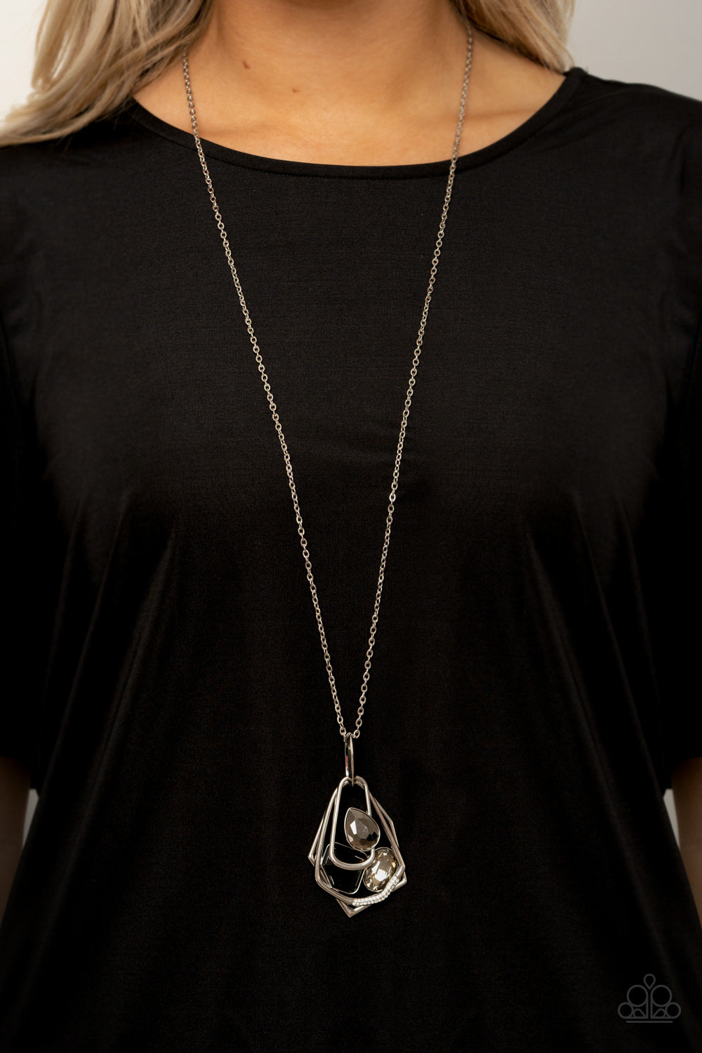 Paparazzi Accessories: All Systems GLOW - Black Necklace
