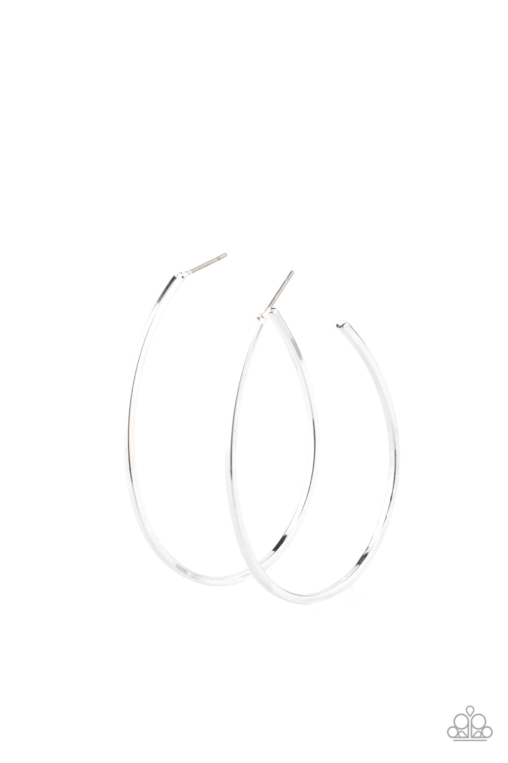 Paparazzi Accessories: Cool Curves - Silver Earring