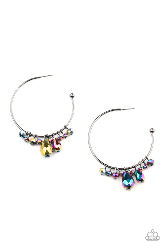 Paparazzi Accessories: Dazzling Downpour - Multi Earring