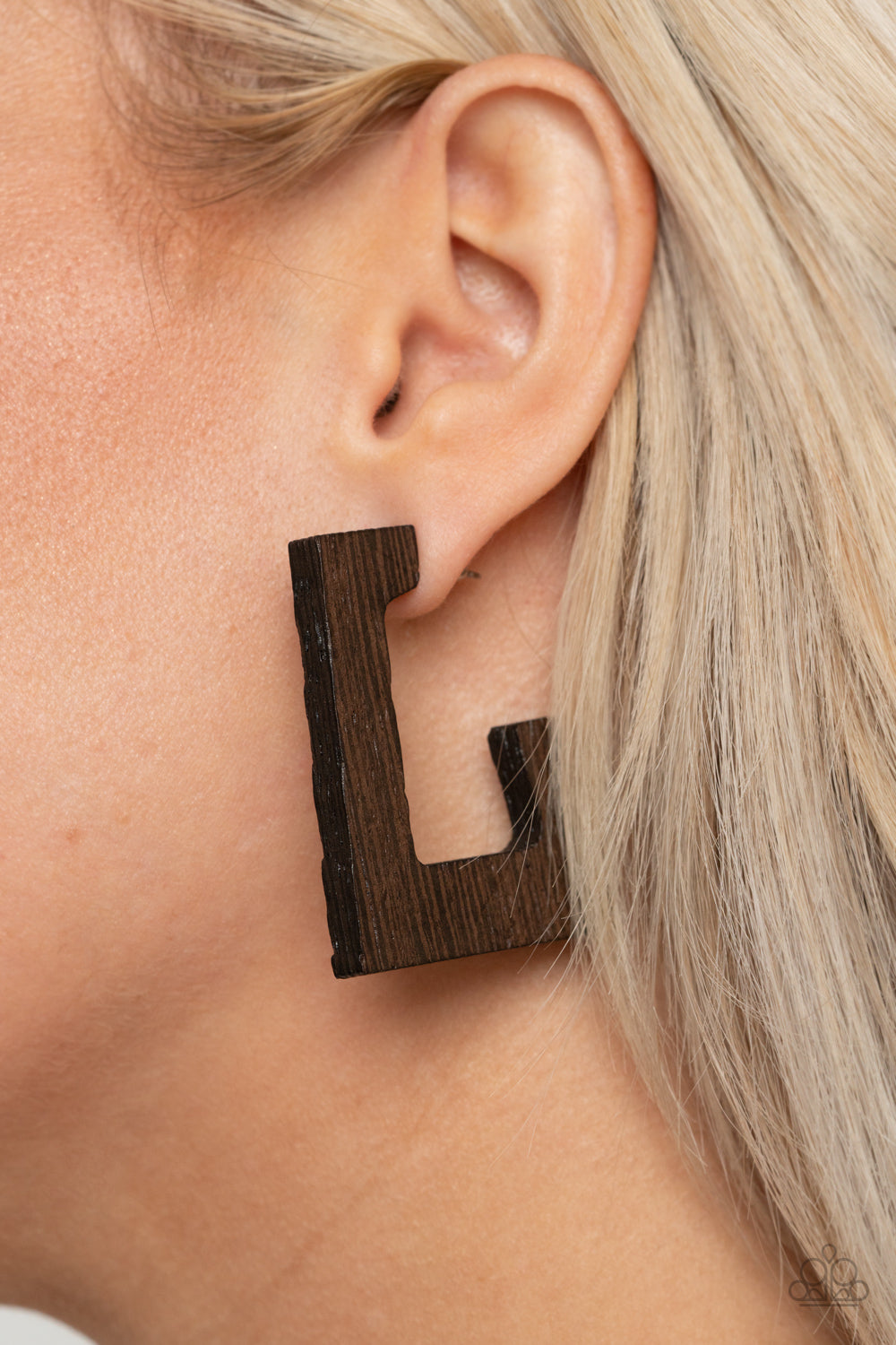 Paparazzi Accessories: The Girl Next OUTDOOR - Brown Earring