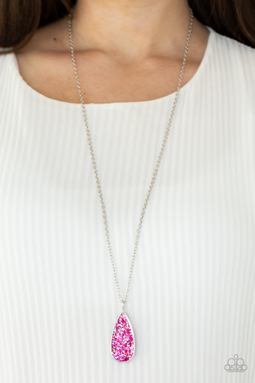 Paparazzi Accessories: Daily Dose of Sparkle - Pink Necklace