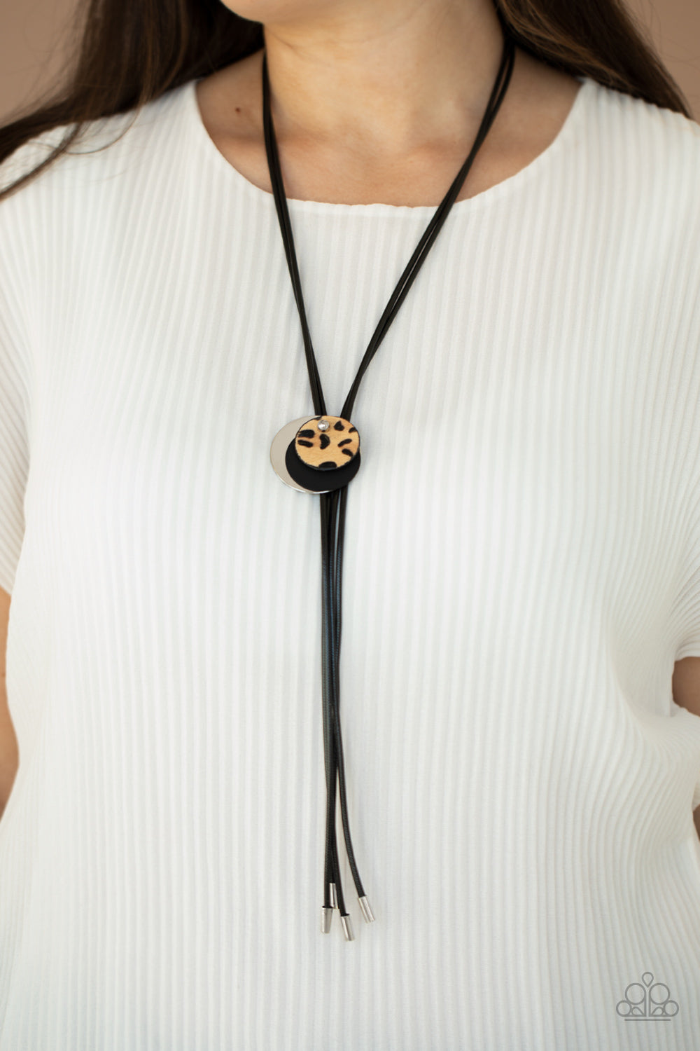Paparazzi Accessories: Im FELINE Good - Black Necklace