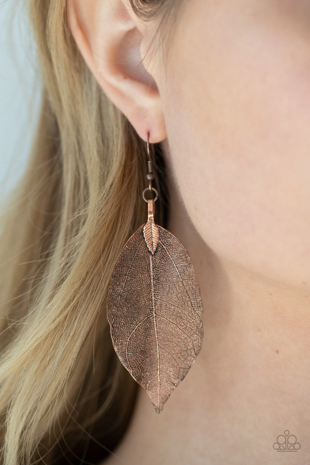 Paparazzi Accessories: Leafy Legacy - Copper Earring