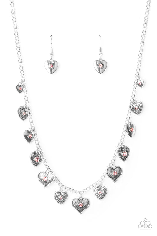 Paparazzi Accessories: Lovely Lockets - Pink Necklace