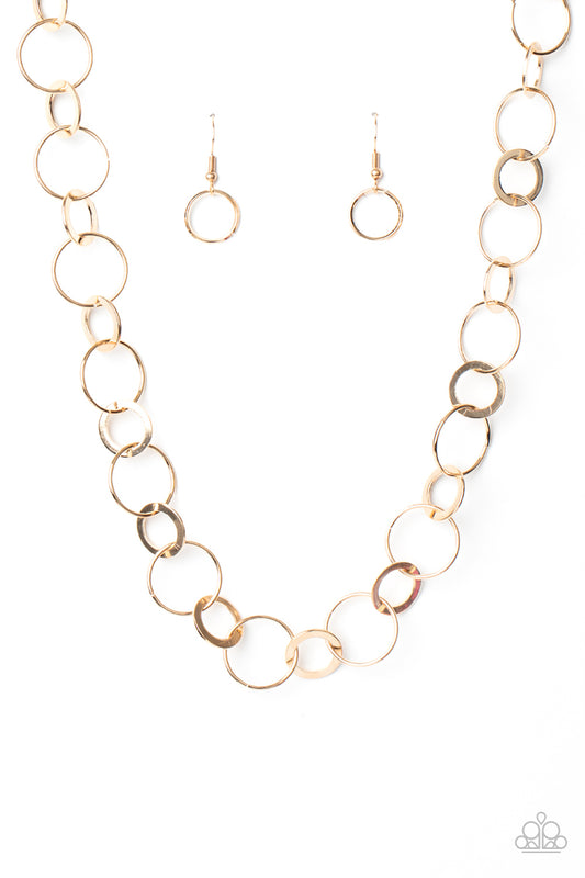 Paparazzi Accessories: Revolutionary Radiance - Gold Necklace