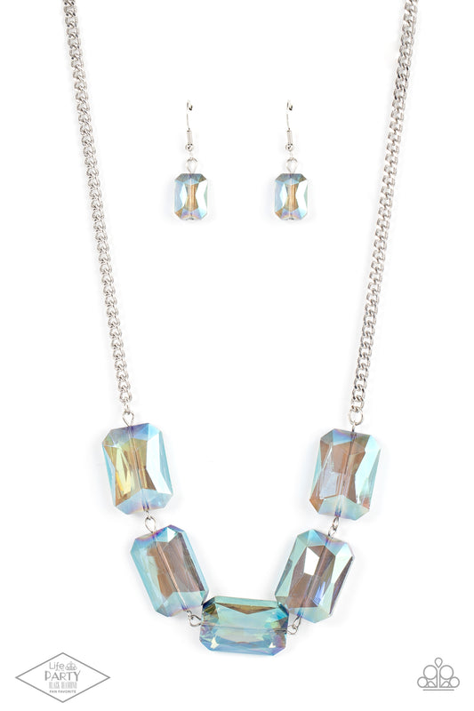 Paparazzi Accessories: Heard It On The HEIR-Waves - Blue Necklace