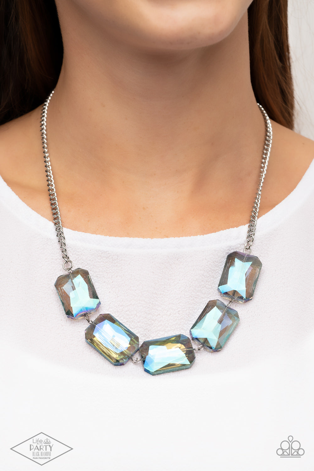 Paparazzi Accessories: Heard It On The HEIR-Waves - Blue Necklace