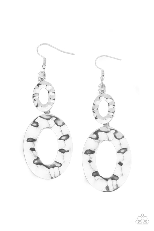 Paparazzi Accessories: Bring On The Basics - Silver Earring