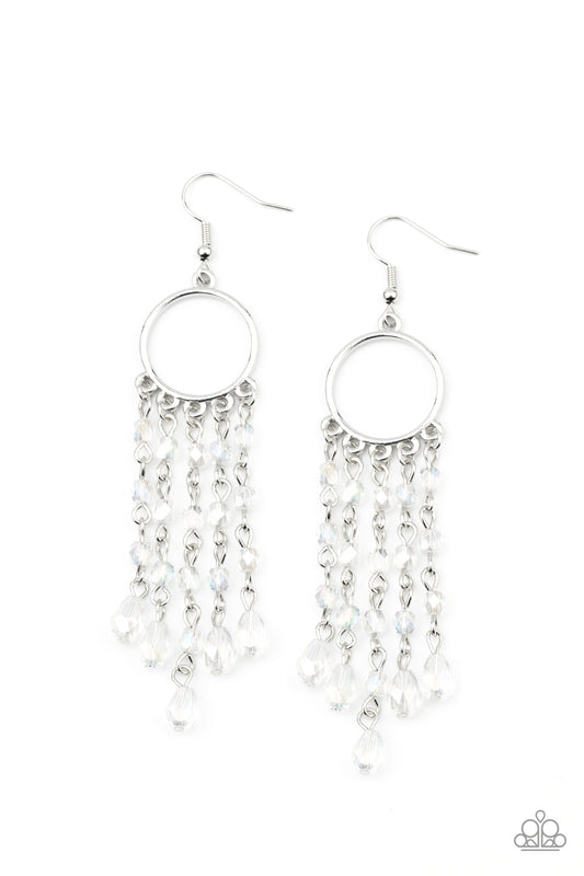 Paparazzi Accessories: Dazzling Delicious - White Earring