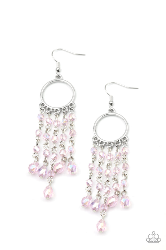 Paparazzi Accessories: Dazzling Delicious - Pink Earring