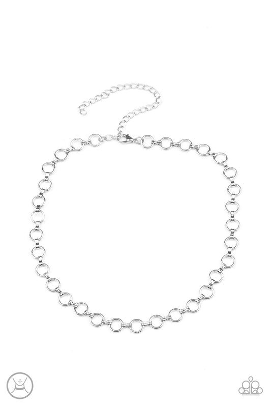 Paparazzi Accessories: Insta Connection - Silver Necklace