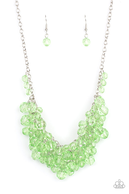 Paparazzi Accessories: Let The Festivities Begin - Green Necklace