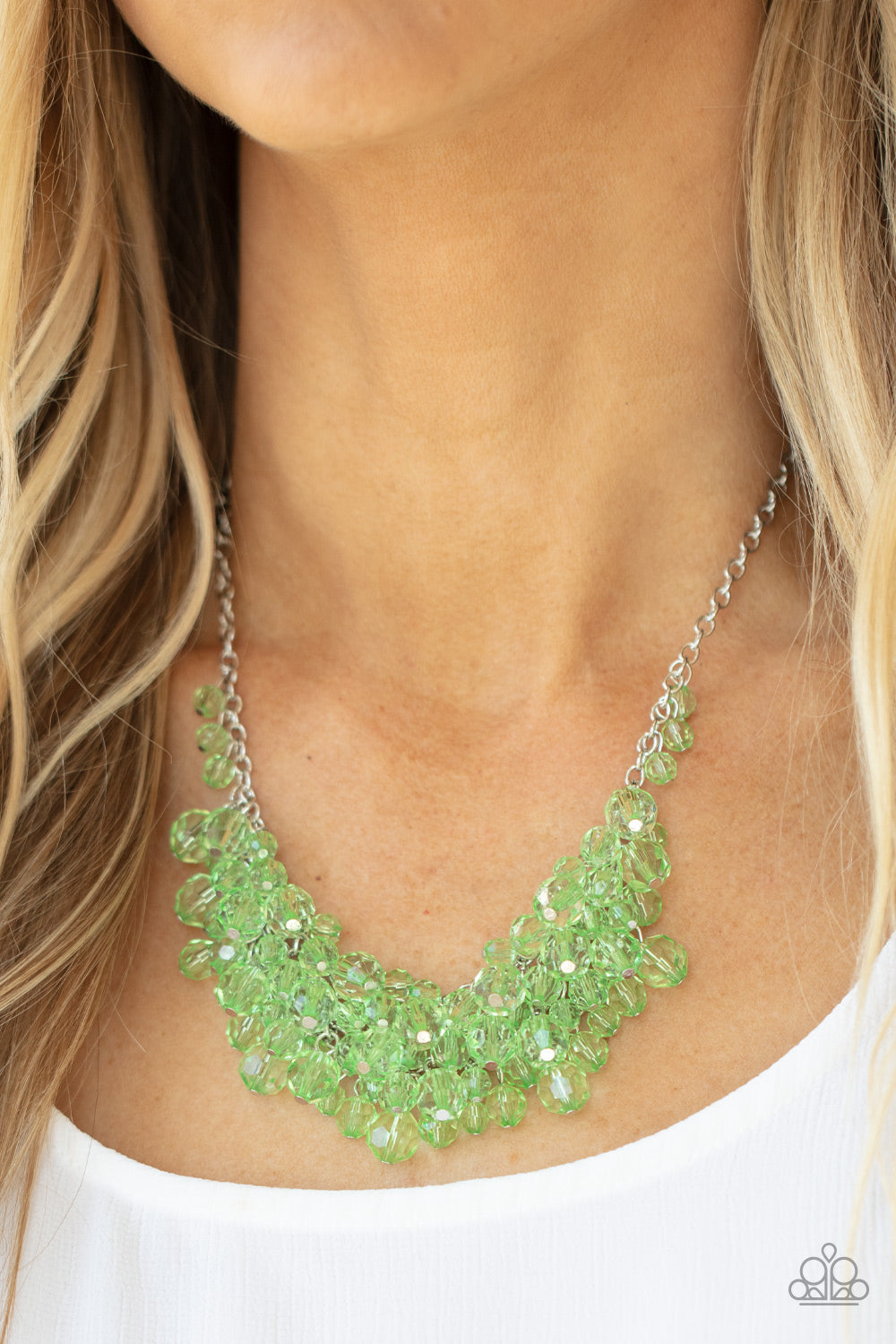 Paparazzi Accessories: Let The Festivities Begin - Green Necklace