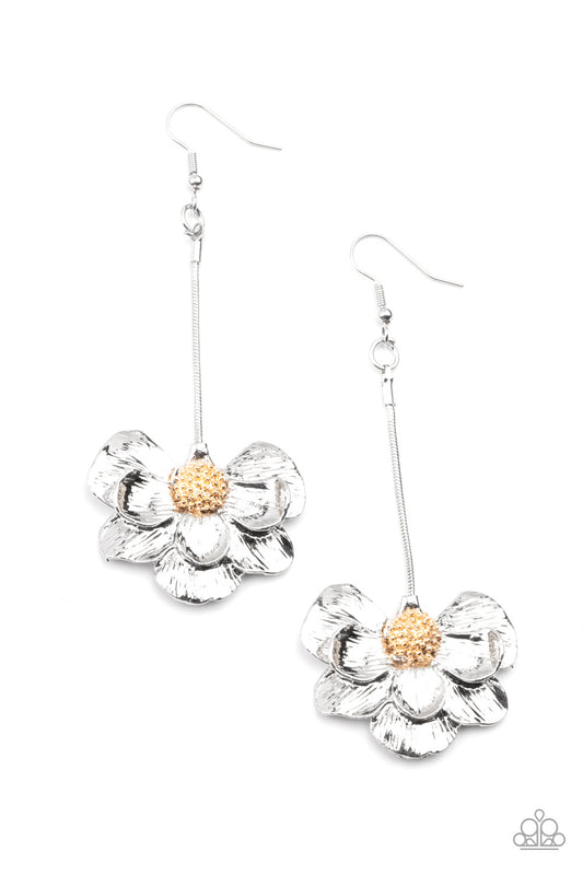 Paparazzi Accessories: Oh SNAPDRAGONS! - Silver Earring