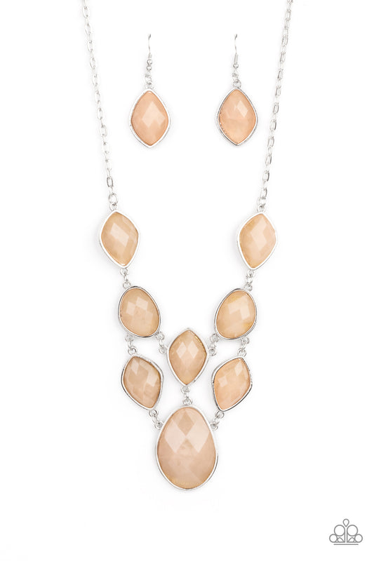 Paparazzi Accessories: Opulently Oracle - Brown Necklace