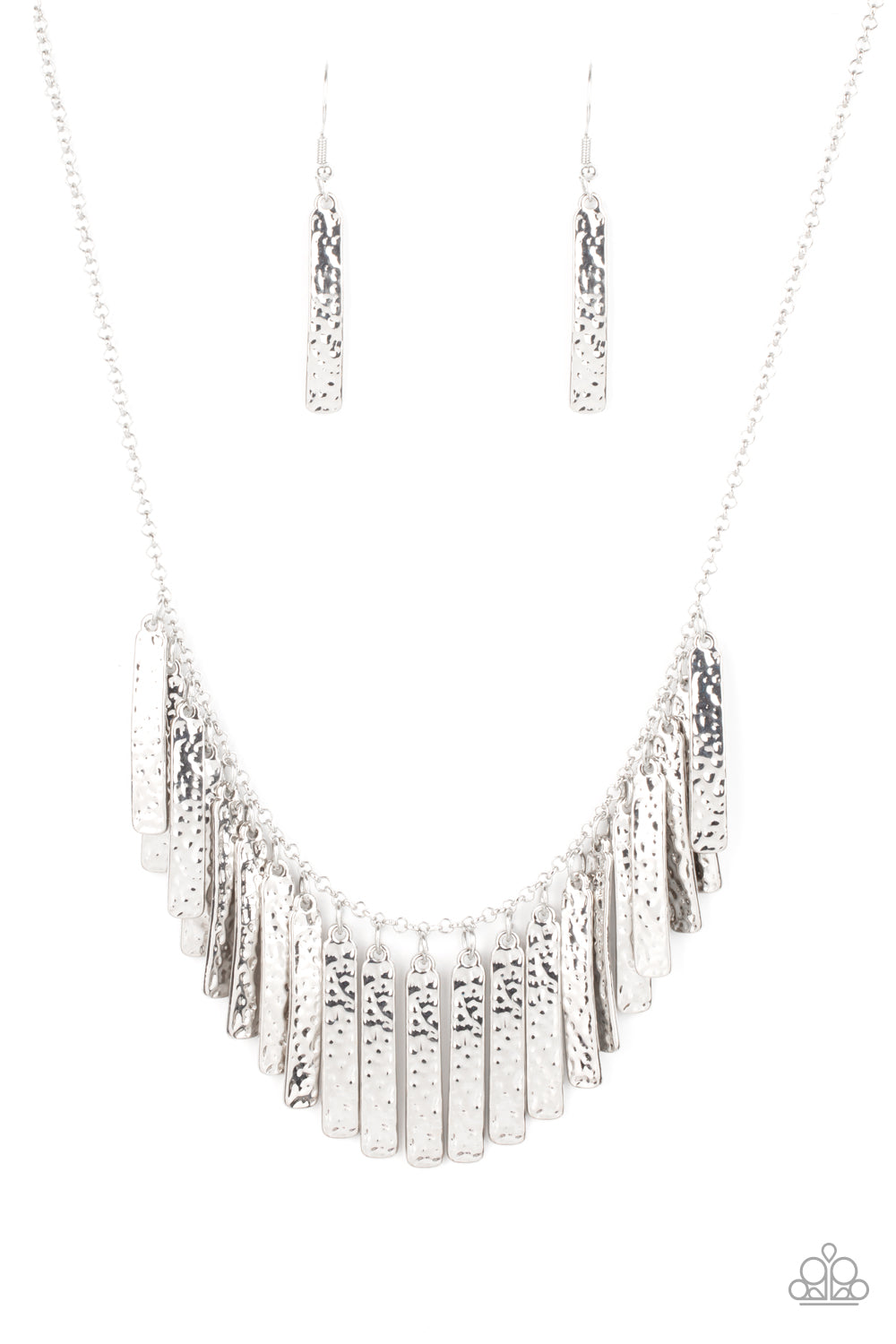 Paparazzi Accessories: Metallic Muse - Silver Necklace