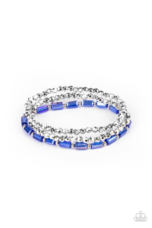 Paparazzi Accessories: Elegant Essence - Blue Bracelet