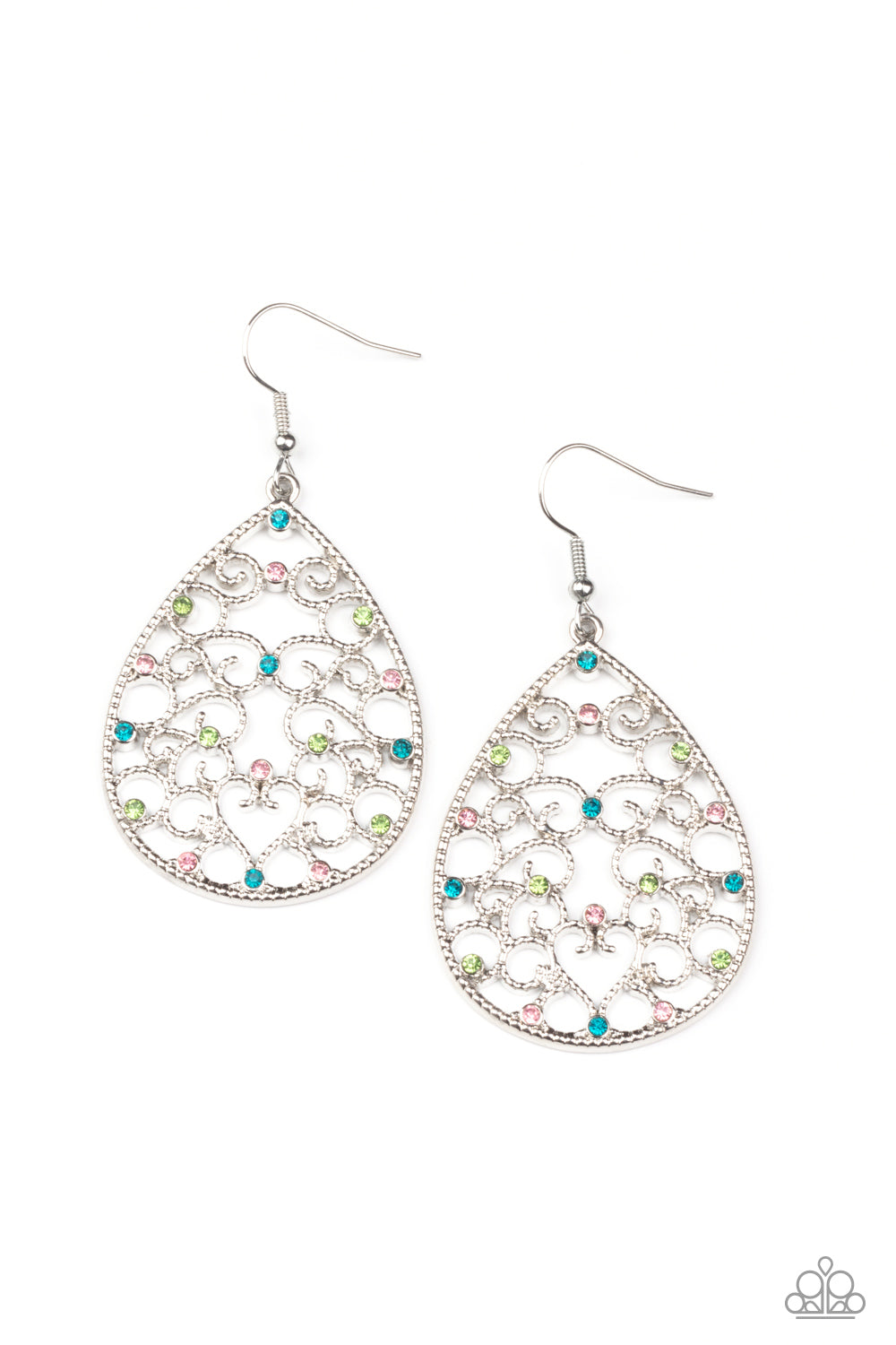 Paparazzi Accessories: Midnight Carriage - Multi Earring