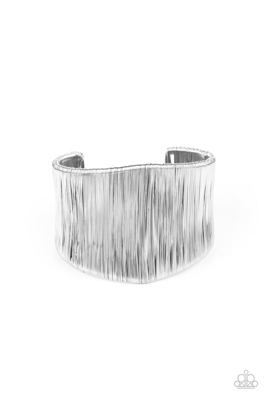Paparazzi Accessories: Hot Wired Wonder - Silver Bracelet