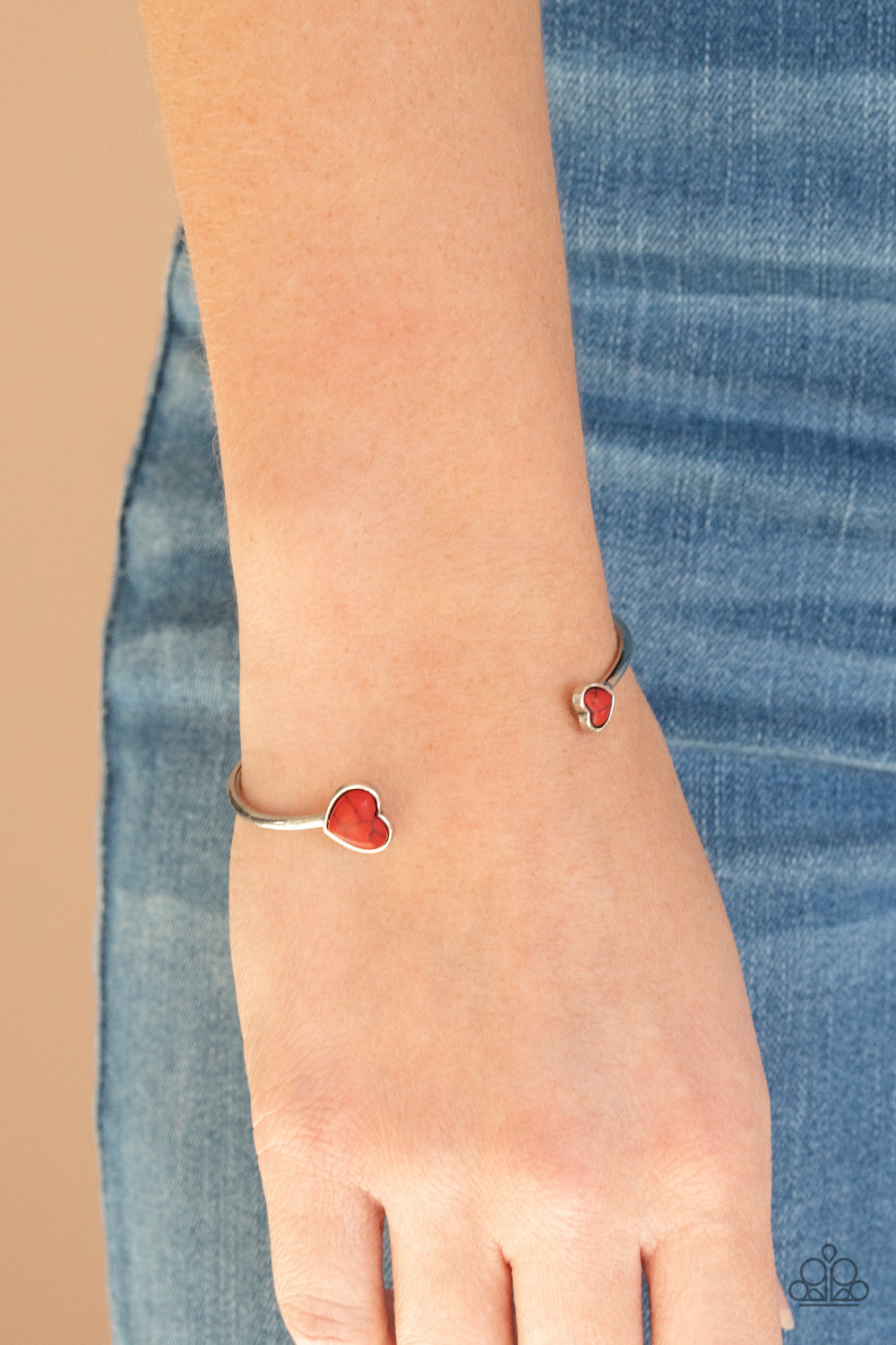 Paparazzi Accessories: Romantically Rustic - Red Bracelet