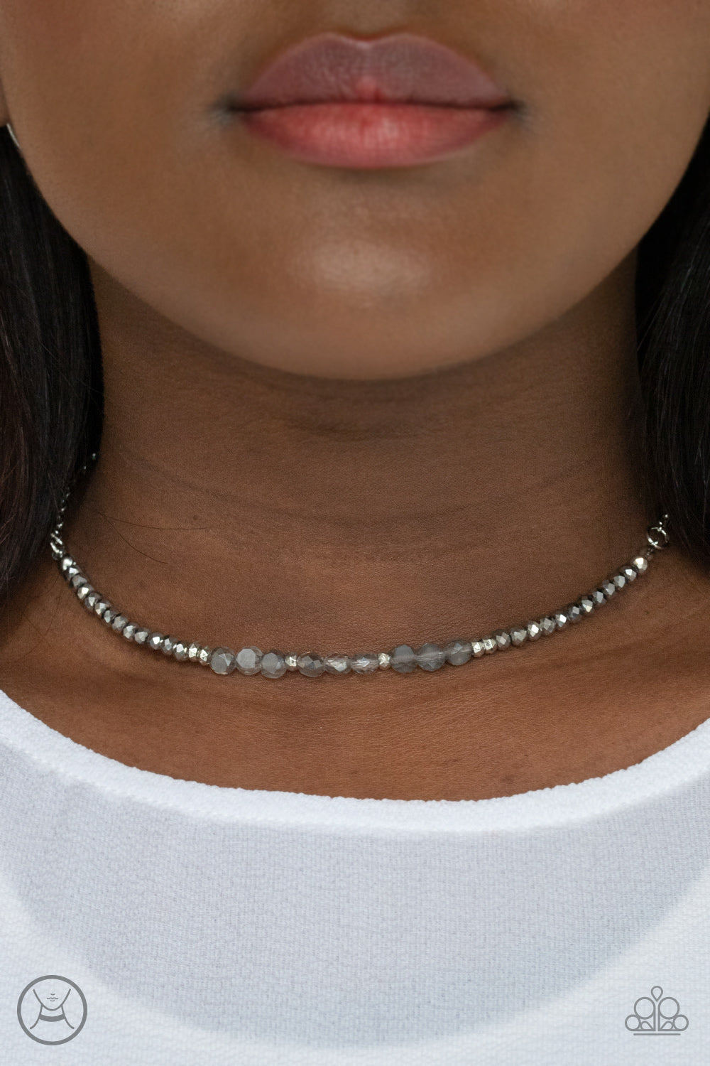 Paparazzi Accessories: Space Odyssey - Silver Choker