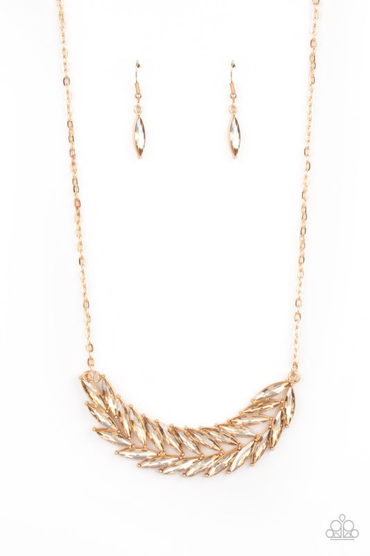 Paparazzi Accessories: Flight of FANCINESS - Gold Necklace