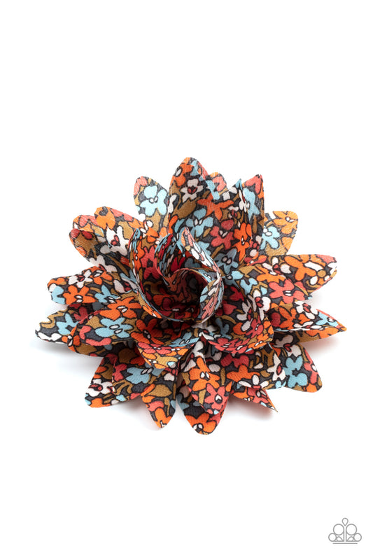 Paparazzi Accessories: Blooming Boundaries - Multi Hair Clip