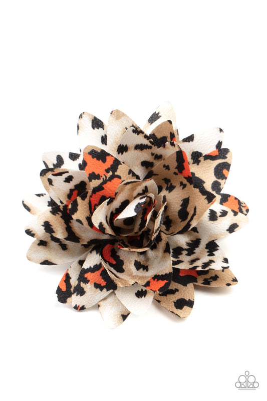 Paparazzi Accessories: Jungle Paradise - Orange Hair Clip