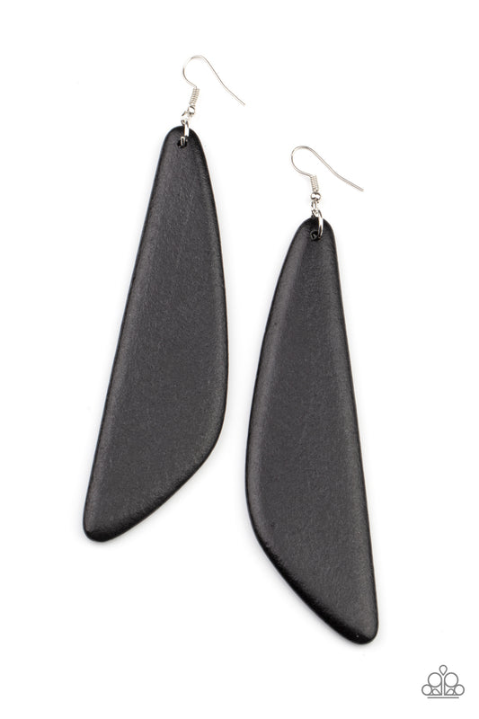 Paparazzi Accessories: Scuba Dream - Black Earring