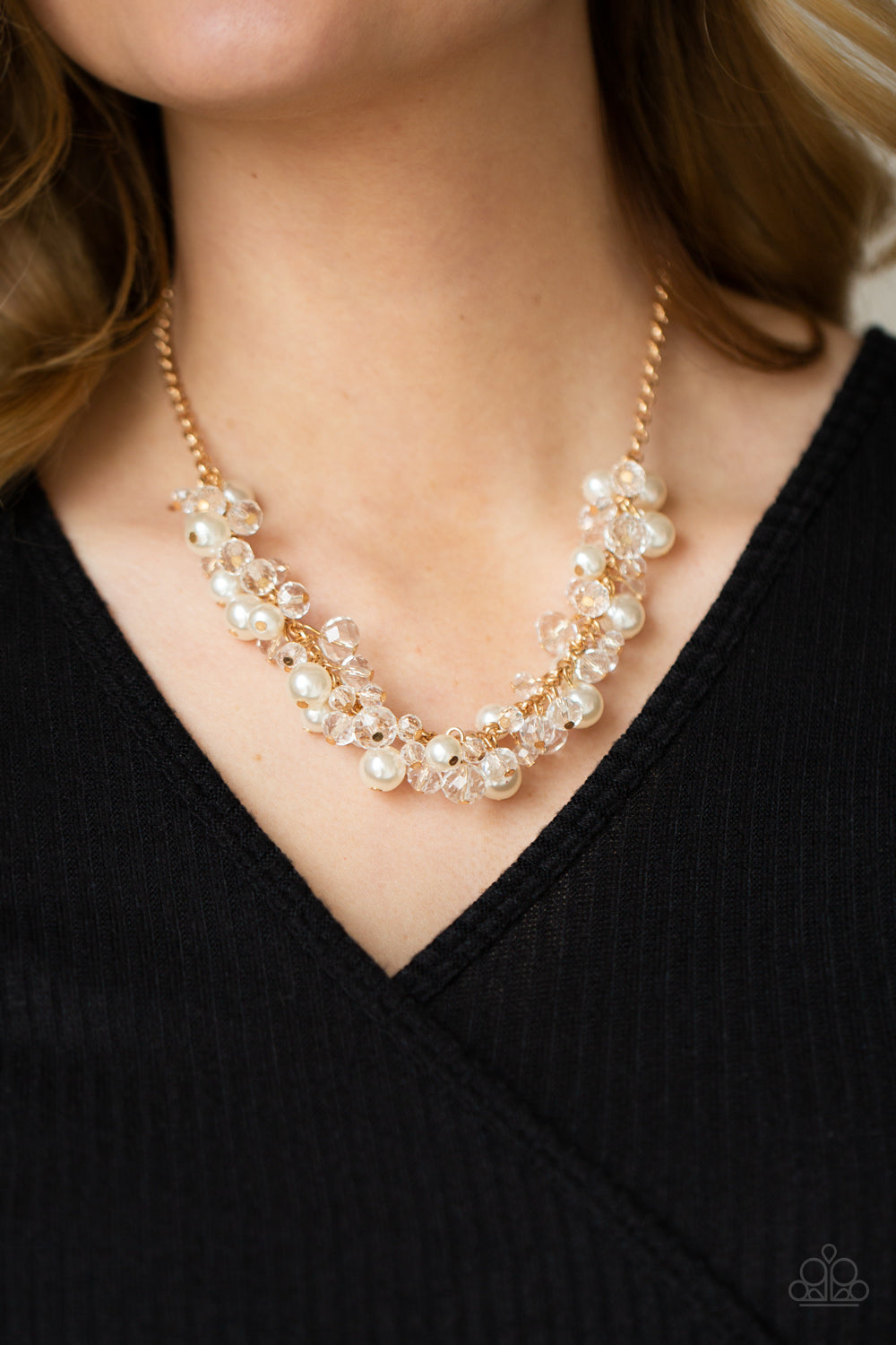 Paparazzi Accessories: Pardon My FRINGE - Gold Necklace