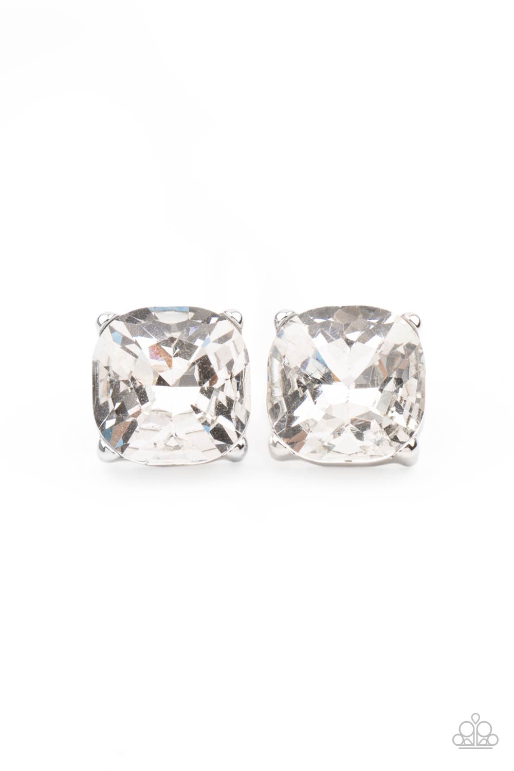 Paparazzi Accessories: Royalty High - White Earring