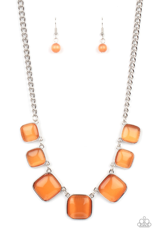 Paparazzi Accessories: Aura Allure - Orange Necklace