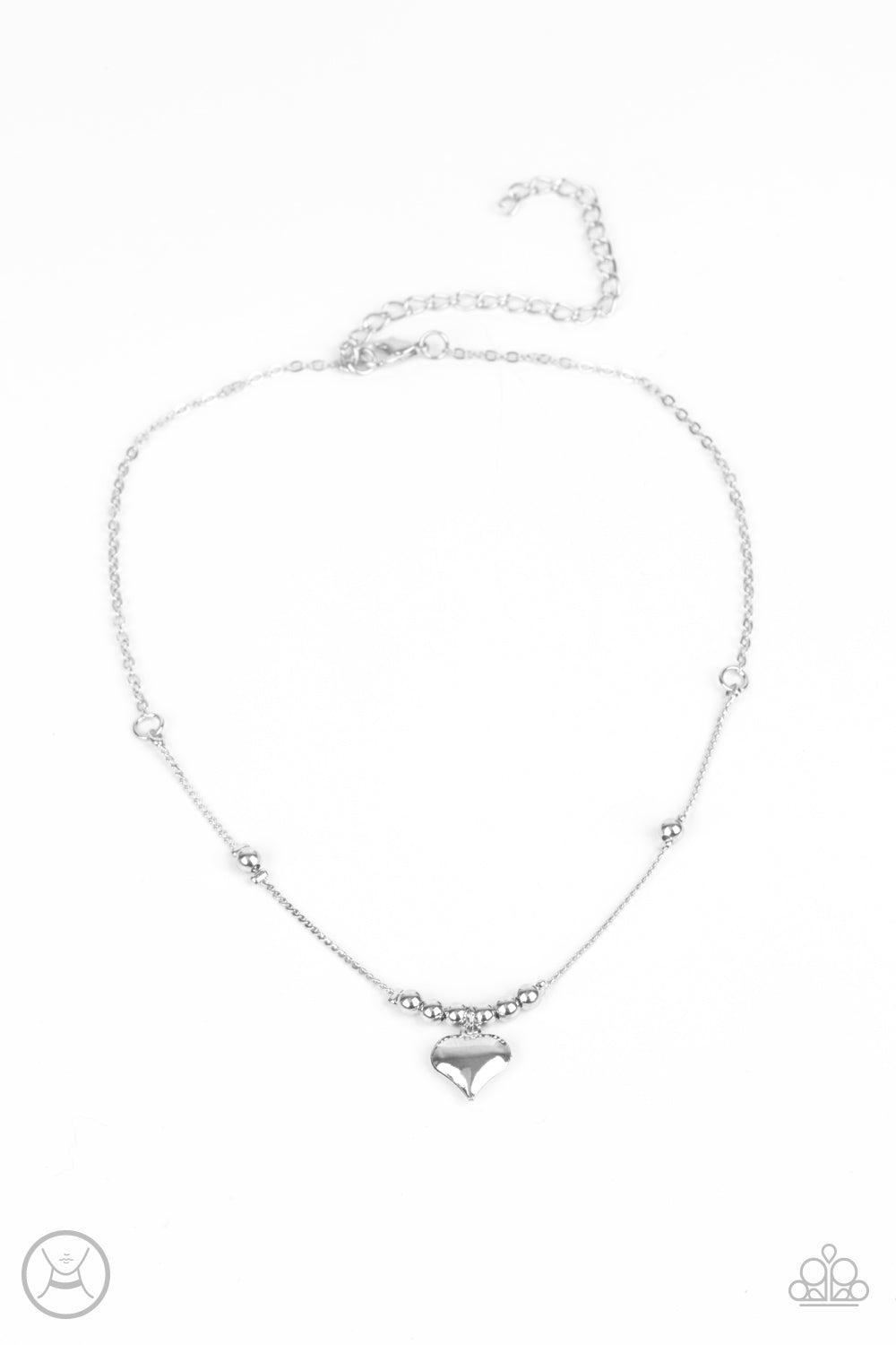 Paparazzi Accessories: Casual Crush - Silver Necklace