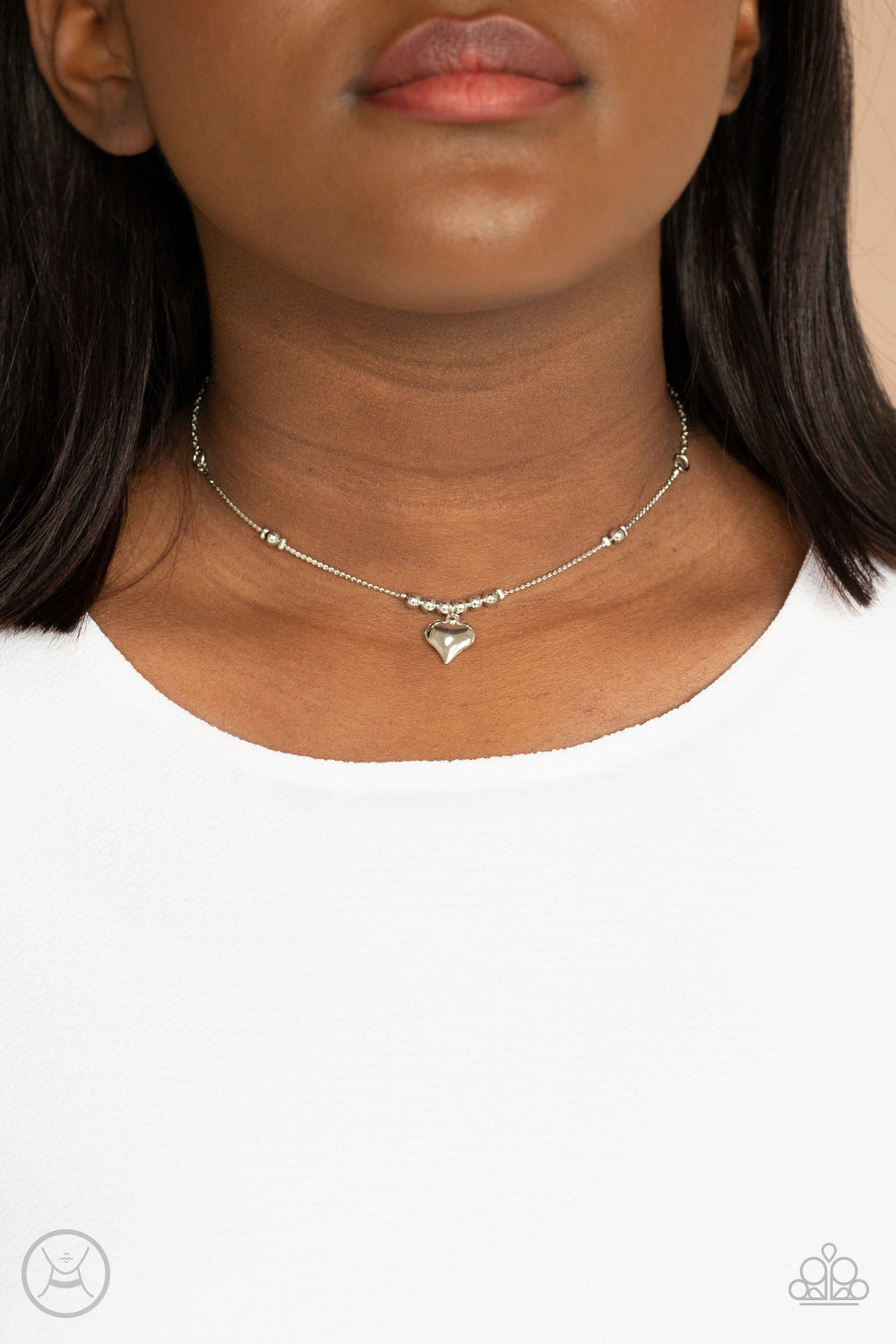 Paparazzi Accessories: Casual Crush - Silver Necklace
