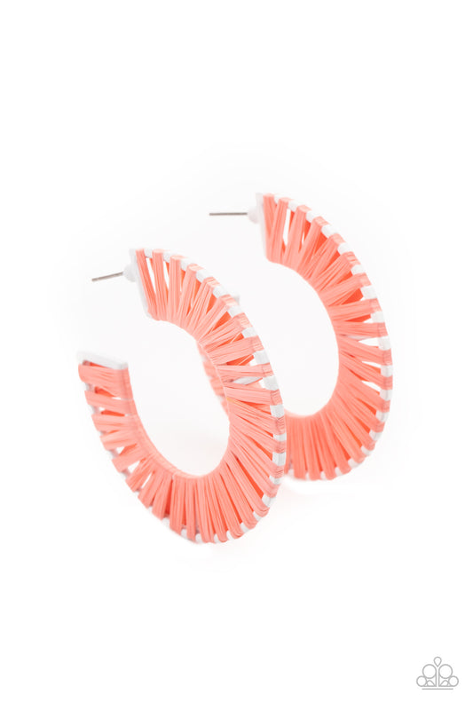 Paparazzi Accessories: Everybody Conga! - Orange Earring
