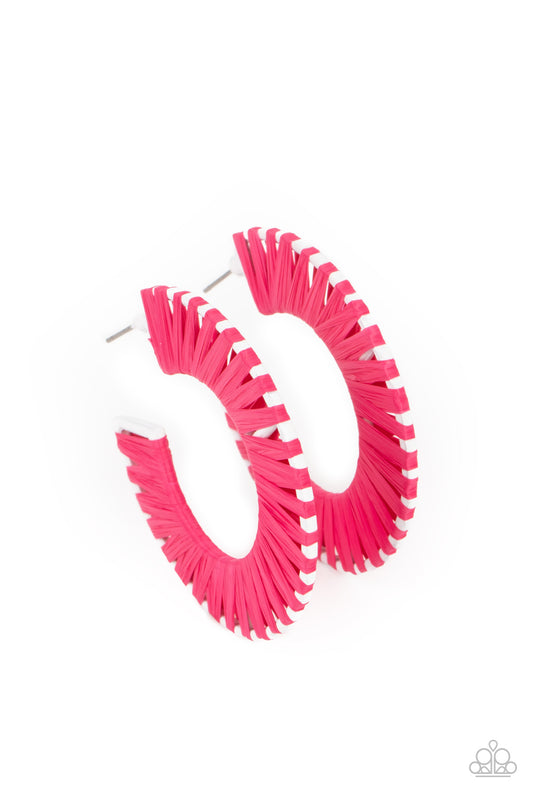 Paparazzi Accessories: Everybody Conga! - Pink Earring