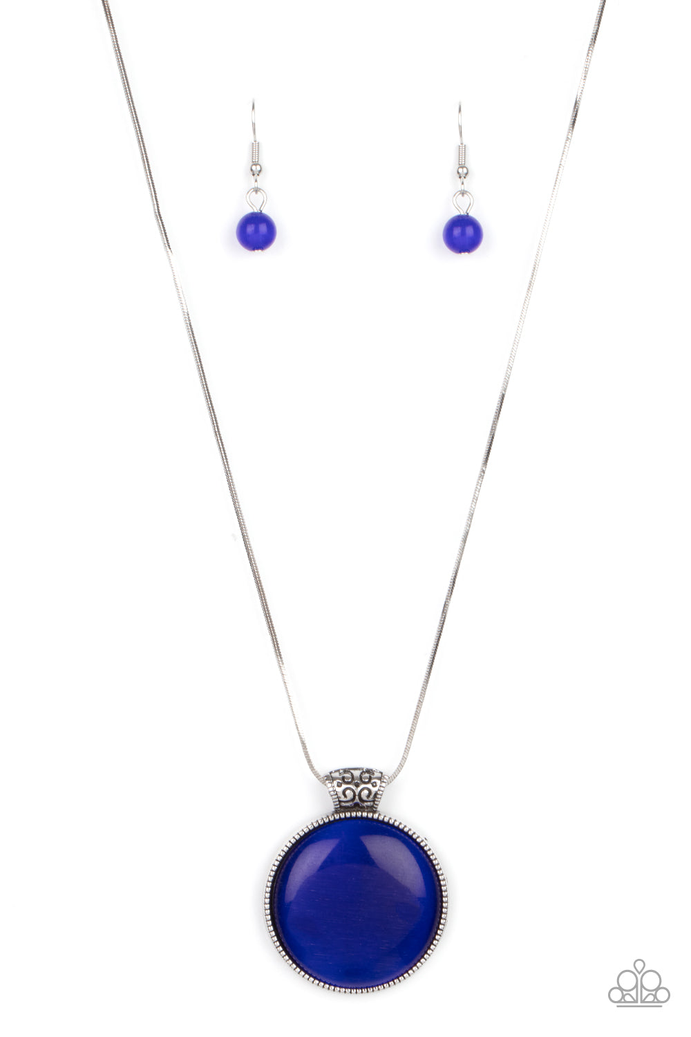 Paparazzi Accessories: Look Into My Aura - Blue Necklace