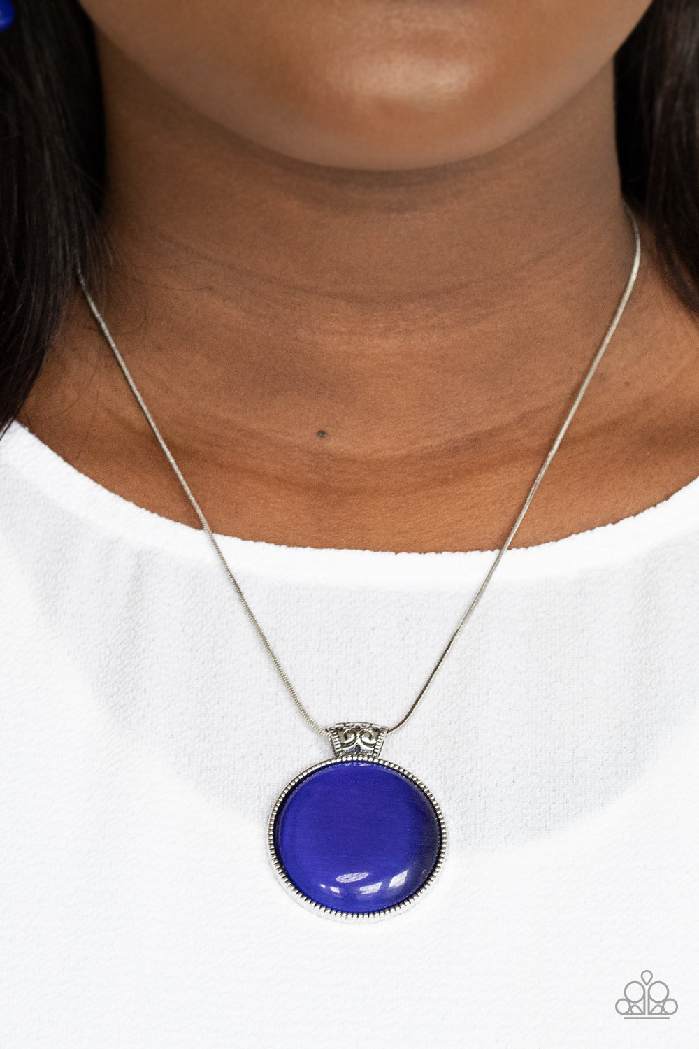 Paparazzi Accessories: Look Into My Aura - Blue Necklace