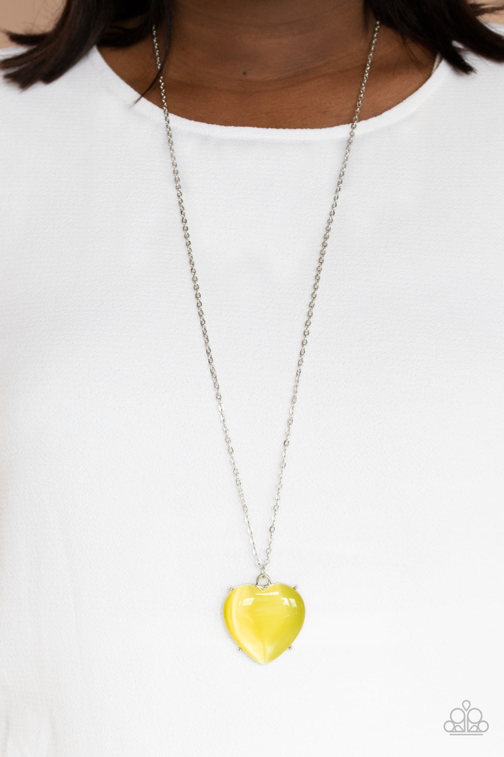 Paparazzi Accessories: Warmhearted Glow - Yellow Necklace