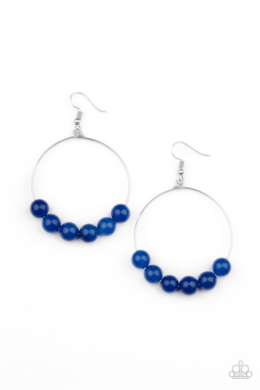 Paparazzi Accessories: Let It Slide - Blue Earring