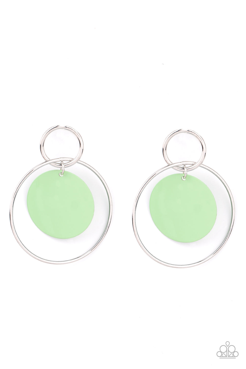 Paparazzi Accessories: POP, Look, and Listen - Green Earring