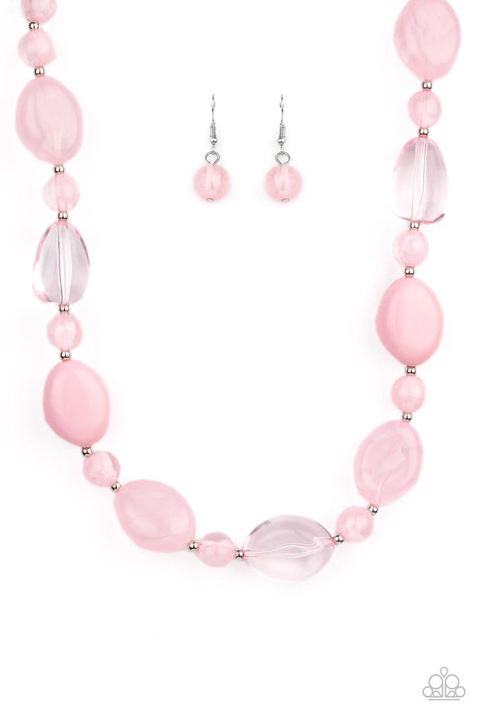 Paparazzi Accessories: Staycation Stunner - Pink Necklace