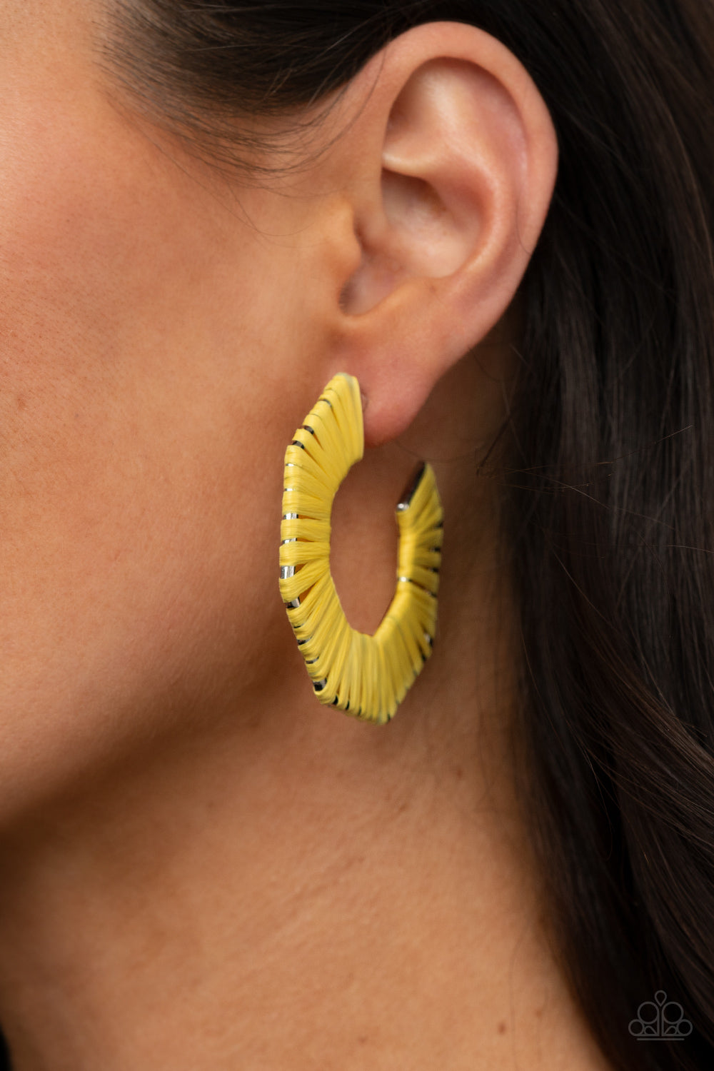 Paparazzi Accessories: Fabulously Fiesta - Yellow Earring