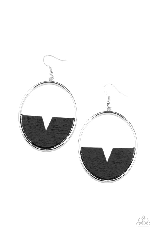 Paparazzi Accessories: Island Breeze - Black Earring