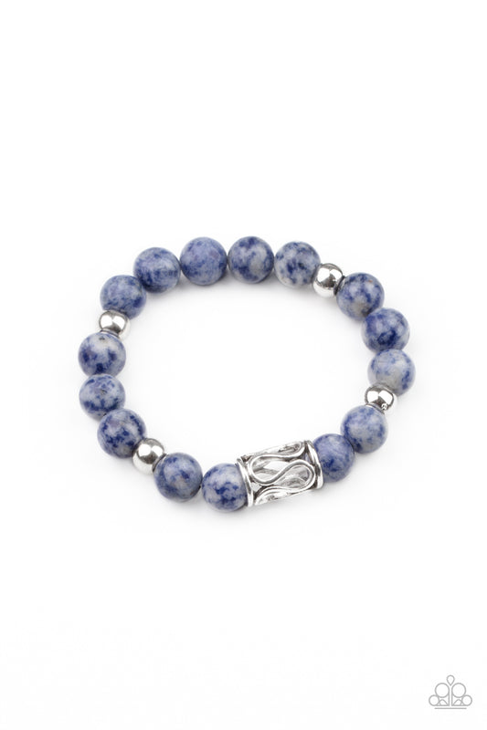 Paparazzi Accessories: Soothes The Soul - Blue Bracelet