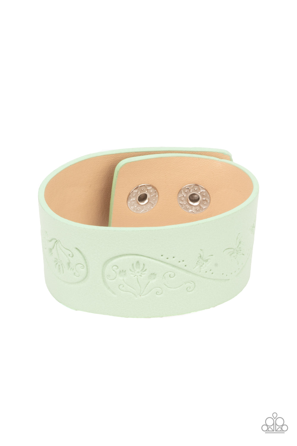 Paparazzi Accessories: Butterfly Canopy - Green Bracelet