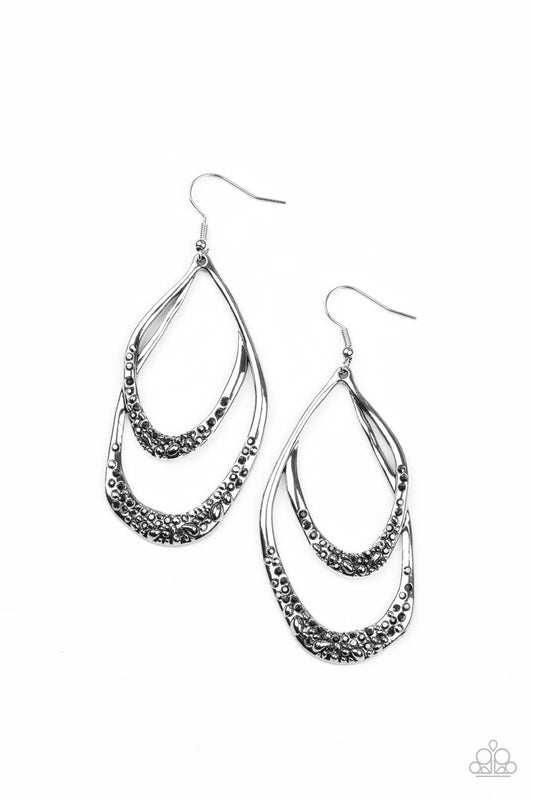 Paparazzi Accessories: Beyond Your GLEAMS - Silver Earring